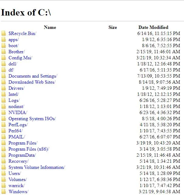 Cara Semak Imbas Dan Buka Folder dan Fail Dengan Google Chrome