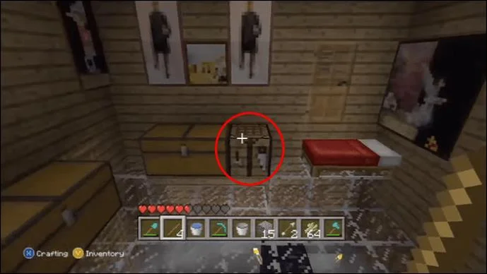 چگونه در Minecraft یک قفسه کتاب بسازیم