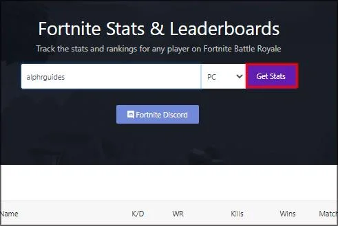 نحوه مشاهده آمار Fortnite