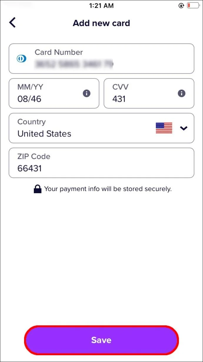 چگونه یک کارت اعتباری را از Lyft حذف کنیم