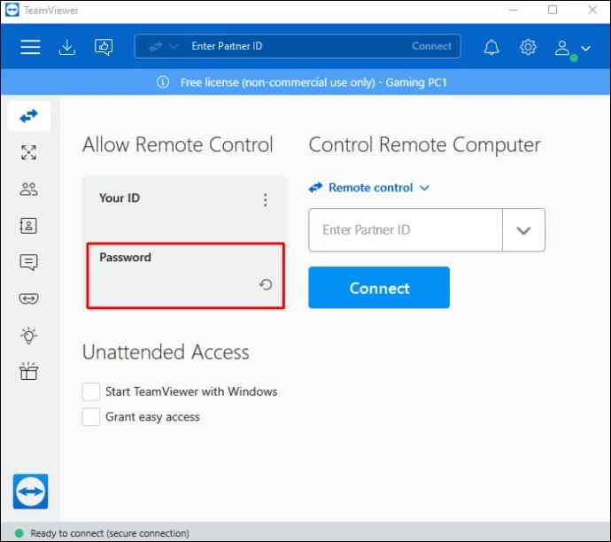 نحوه تغییر رمز عبور در TeamViewer نحوه تغییر رمز عبور در TeamViewer