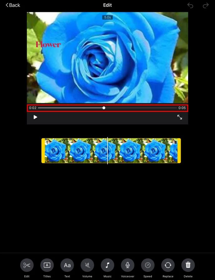 نحوه تغییر مدت زمان همه عکس ها در یک ویدیوی نمایش اسلاید در IMovie
