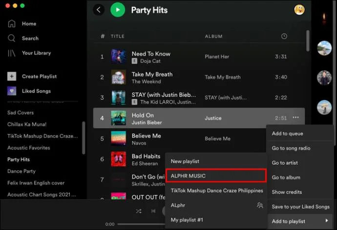 Como adicionar música a uma lista de reprodução no Spotify