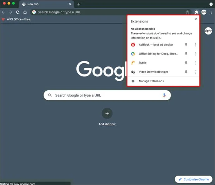 Como fixar extensões na barra do Chrome