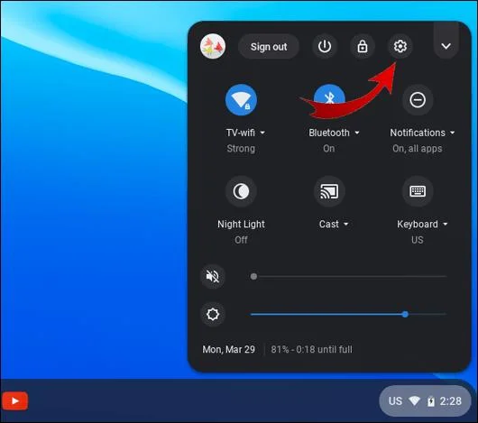 نحوه غیرفعال کردن صفحه لمسی Chromebook