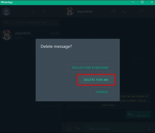 چگونه یک پیام را در واتس اپ حذف کنیم