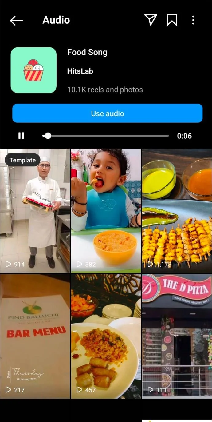 De beste Instagram Reels-nummers