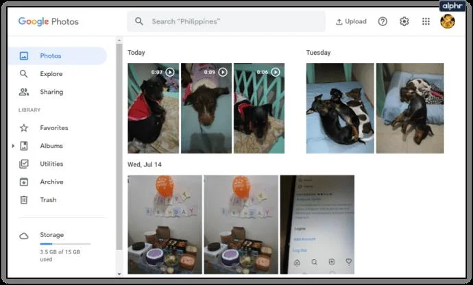 نحوه تغییر Google Photos به یک حساب دیگر
