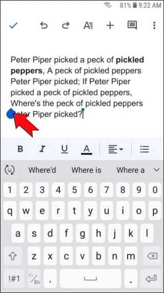 Jak dodać przypisy do dokumentu Google