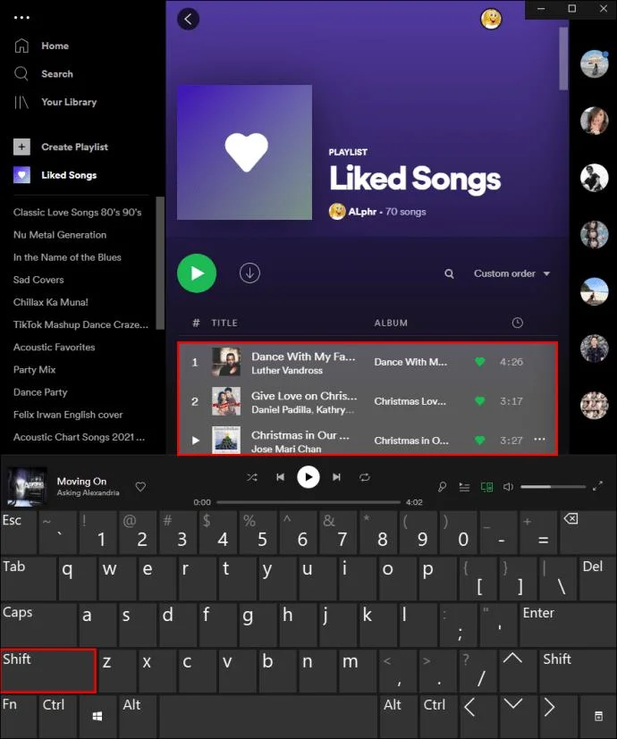نحوه حذف آهنگ های لایک شده در برنامه Spotify