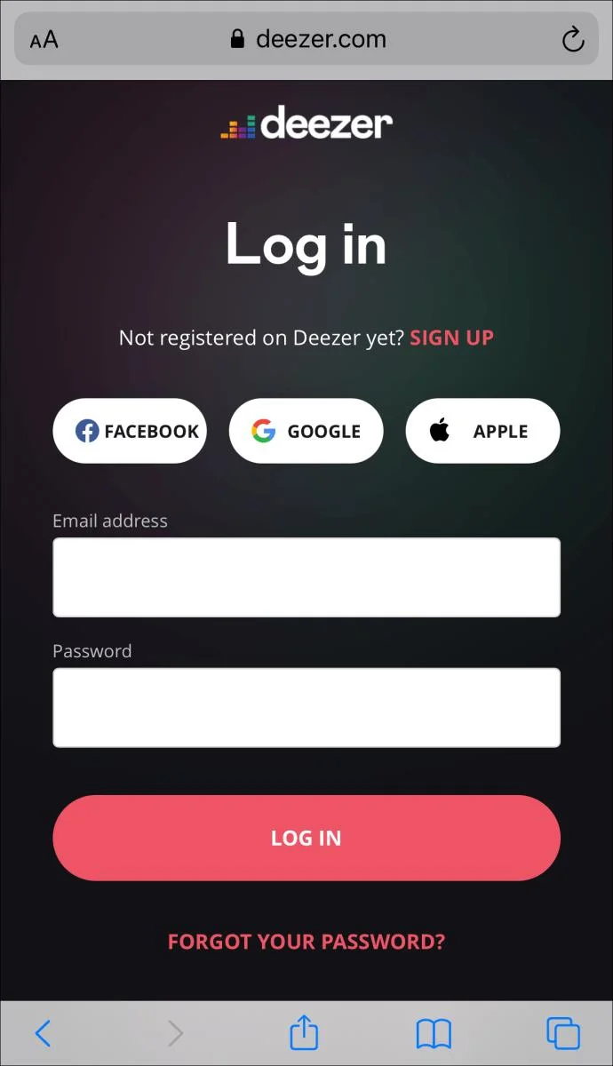 چگونه یک حساب Deezer را حذف کنیم