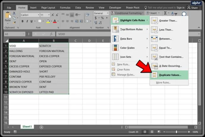 نحوه مقایسه ستون ها در Google Sheets