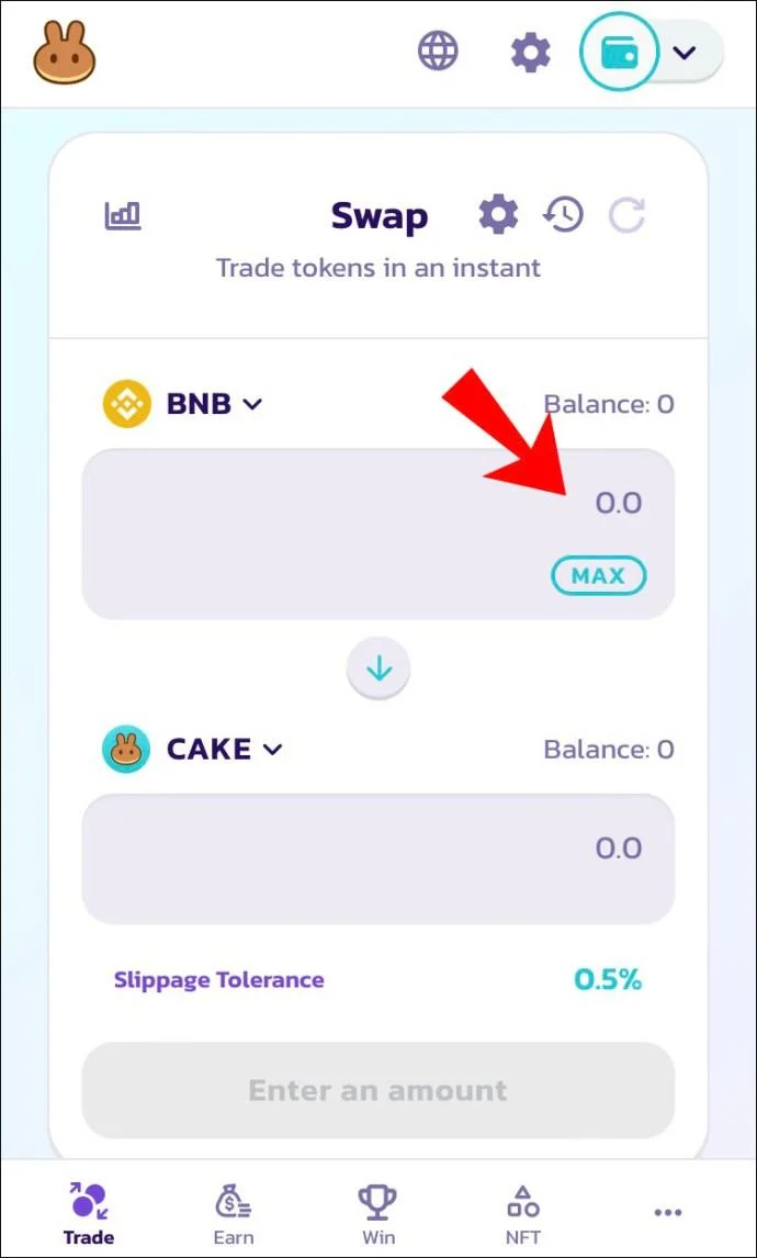 نحوه فروش توکن در PancakeSwap