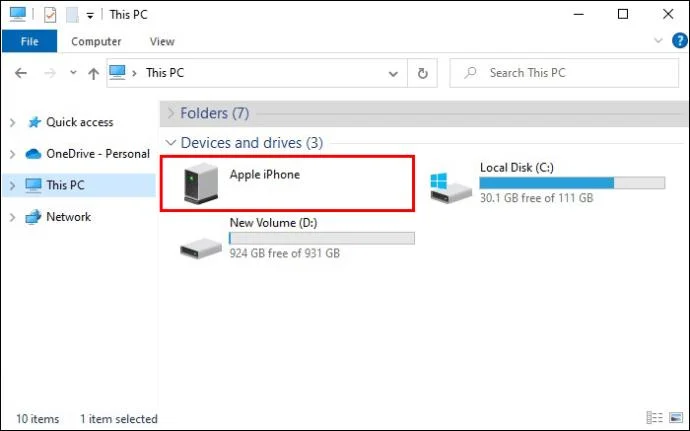 نحوه انتقال تصاویر از آیفون به فلش USB