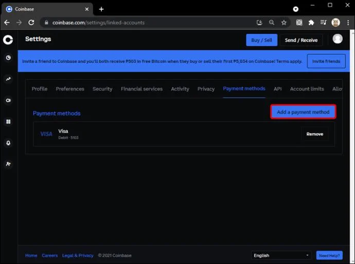 PC 또는 모바일 장치에서 Coinbase에 돈을 입금하는 방법