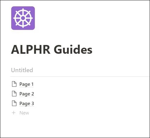 نحوه ایجاد یک پوشه در Notion