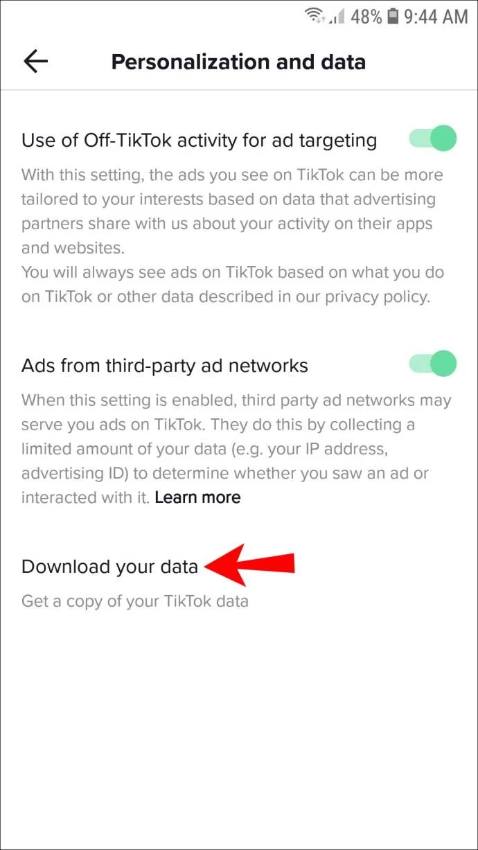 نحوه مشاهده تاریخچه ساعت خود در TikTok