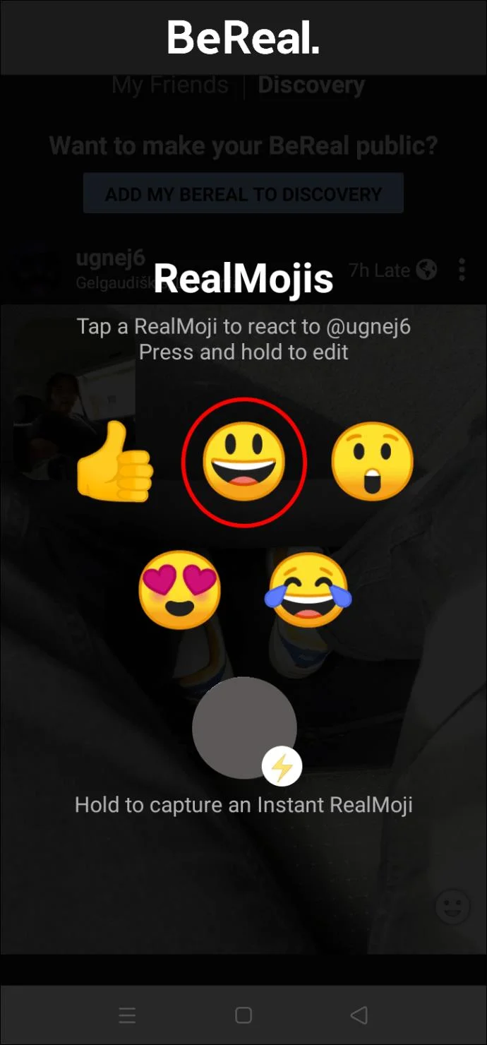 نحوه ارسال به BeReal از رایانه شخصی یا دستگاه تلفن همراه