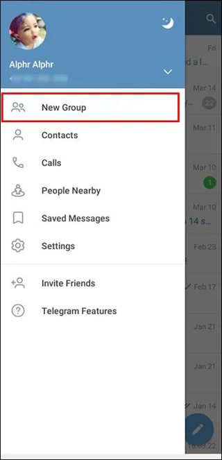 Como criar um chat em grupo no Telegram