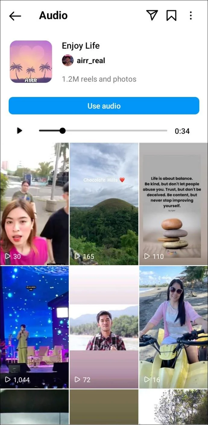De beste Instagram Reels-nummers