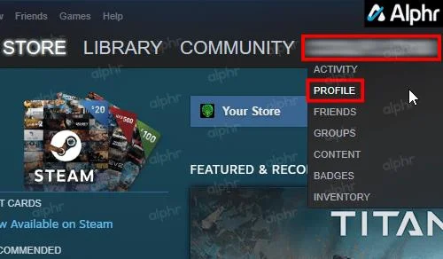 Profil Steam