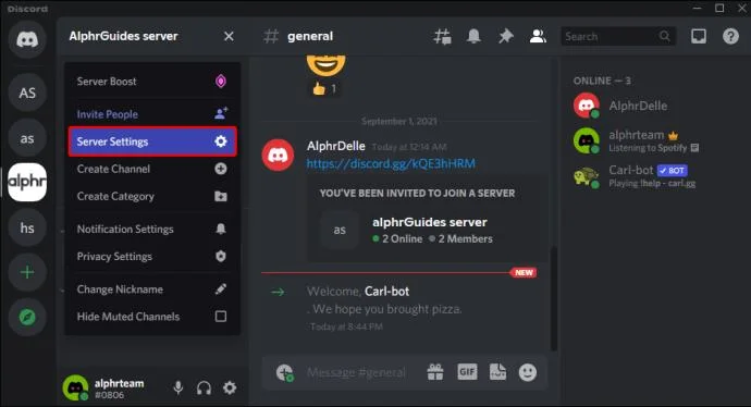نحوه اضافه کردن نقش های واکنش در Discord