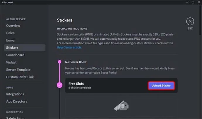 نحوه ساخت استیکر در Discord