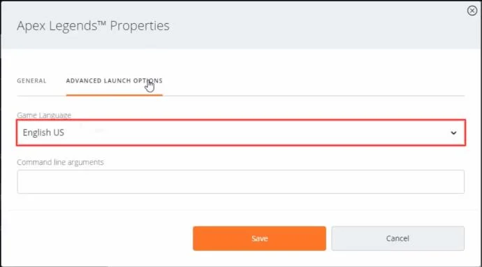 نحوه تغییر زبان در Apex Legends