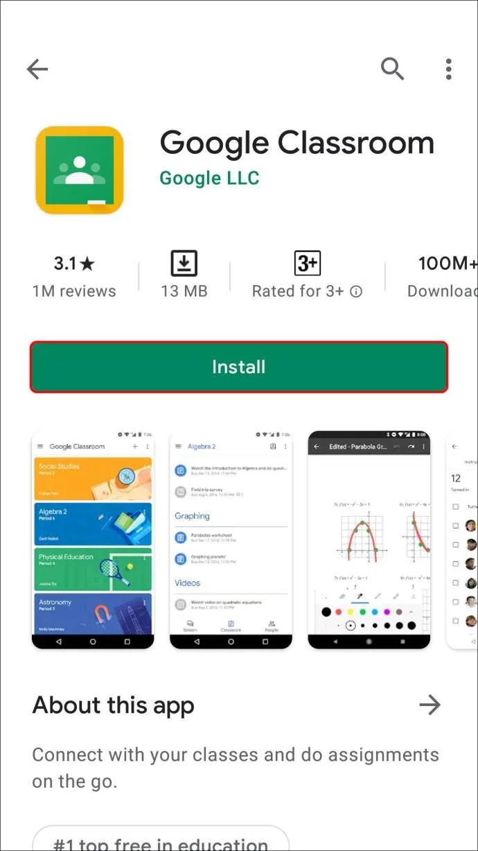 نحوه ایجاد یک تکلیف در Google Classroom