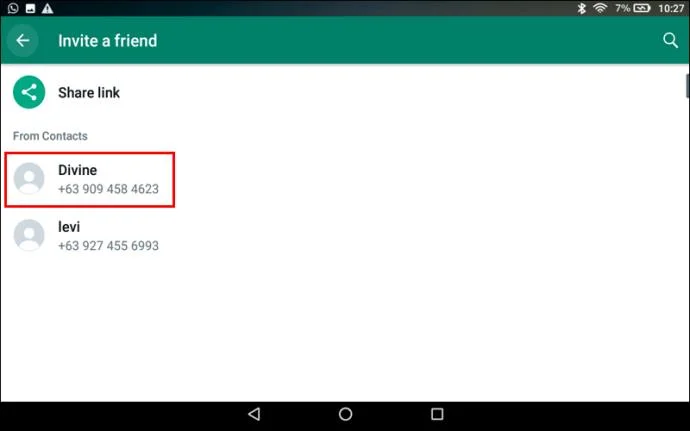 Come usare WhatsApp su un tablet Fire