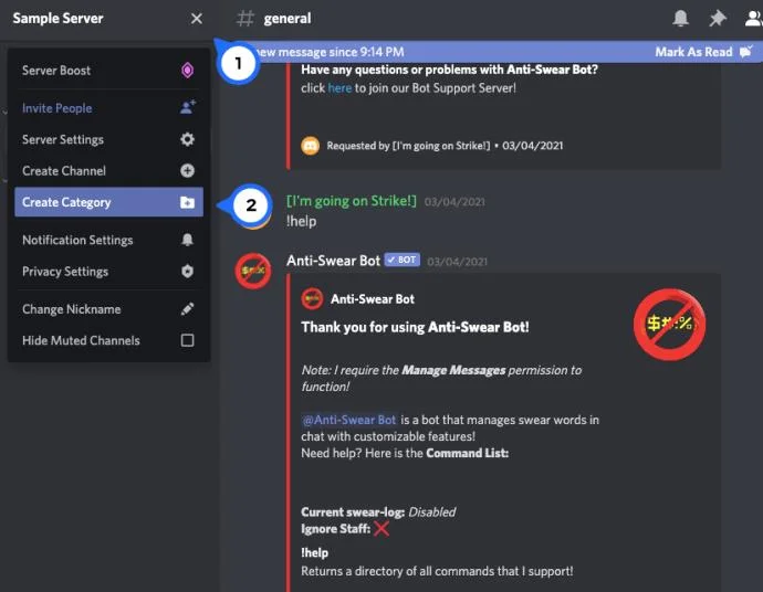 چگونه کانال ها را در Discord پنهان کنیم