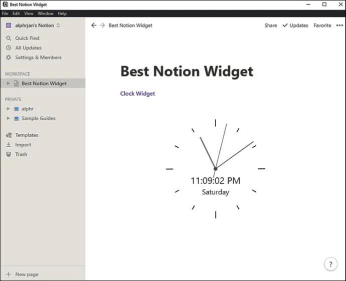 De 20 beste notie-widgets