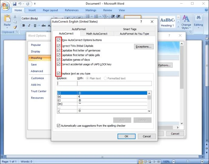 Jak wyłączyć autokorektę w programie Microsoft Word