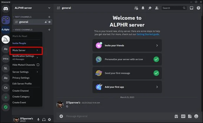 چگونه سرورهای متقابل را در Discord پنهان کنیم
