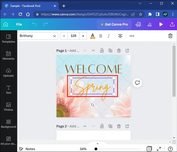 چگونه یک انیمیشن را در Canva حذف کنیم