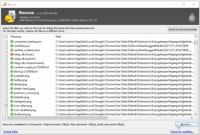 Jak odzyskać usuniętą historię w Google Chrome