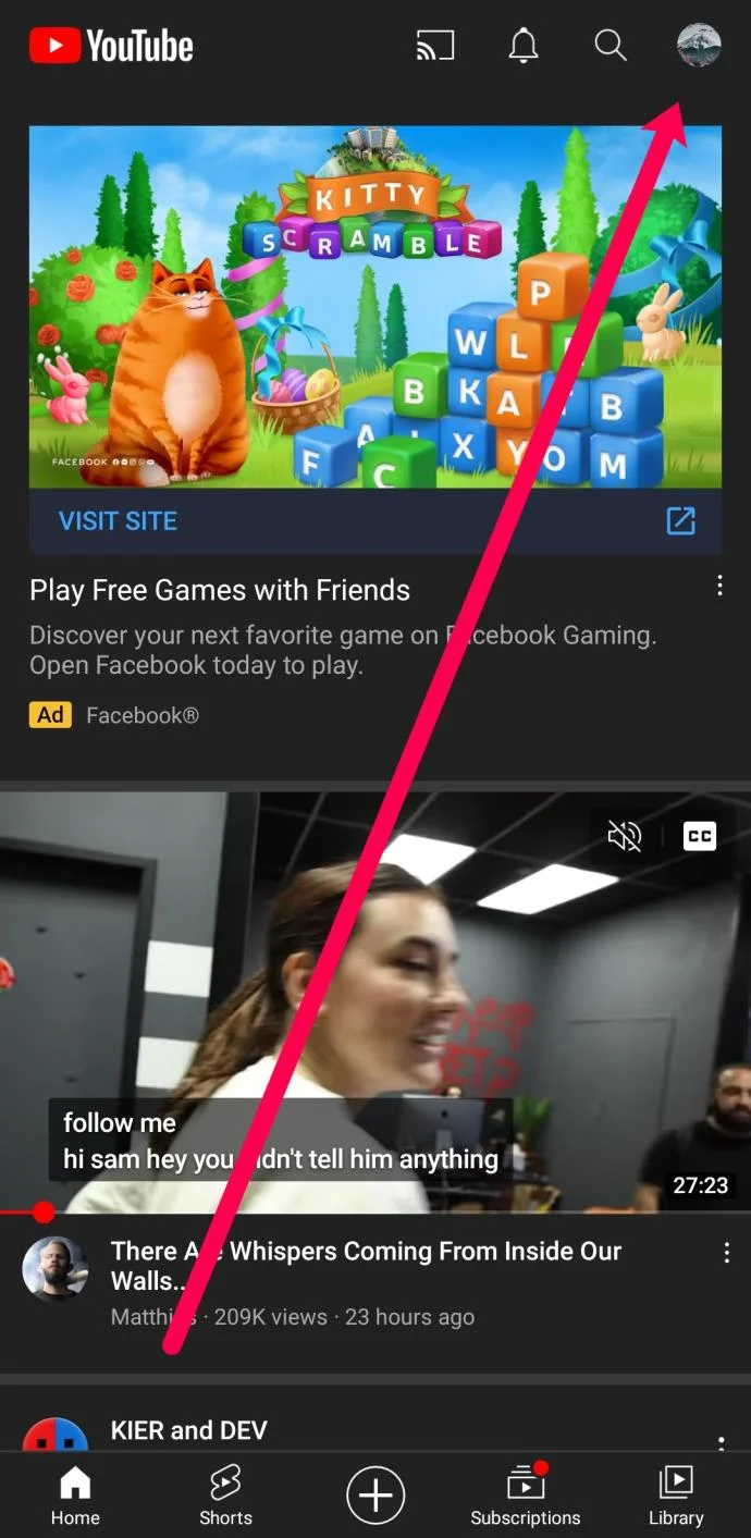 Come visualizzare la cronologia dei commenti di YouTube