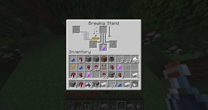 چگونه در Minecraft معجون درست کنیم