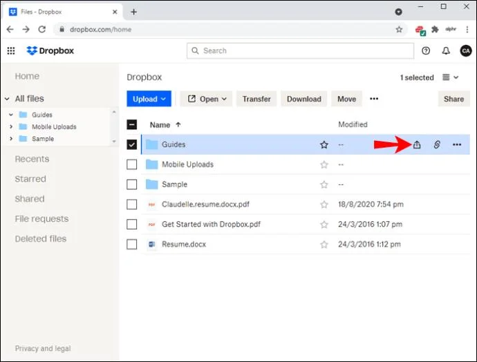 نحوه اشتراک گذاری فایل ها در Dropbox در رایانه شخصی یا تلفن هوشمند نحوه اشتراک گذاری فایل ها در Dropbox در رایانه شخصی یا تلفن هوشمند