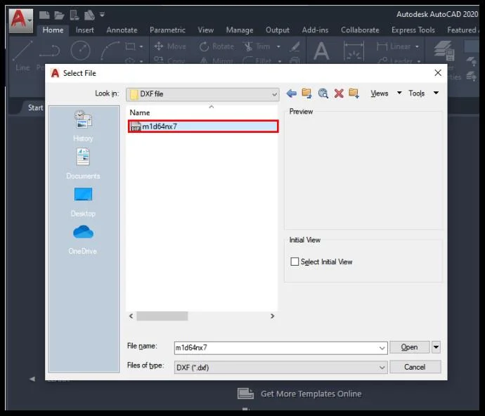 Cara Membuka File DXF
