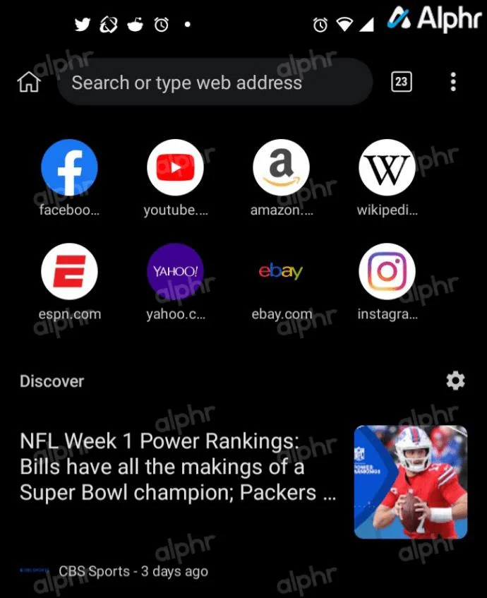 Étape 1 sur Android