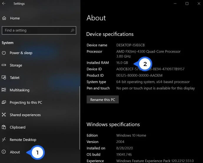 Jak znaleźć szybkość, typ i rozmiar pamięci RAM w systemie Windows 10 i MacOS
