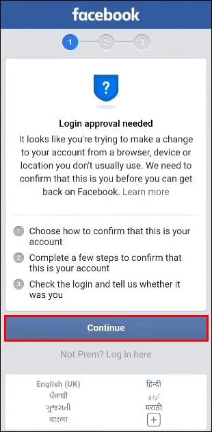 Approbation de connexion requise pour Facebook&nbsp;?  Voici ce qu'il faut faire