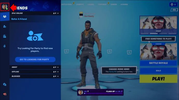 چگونه در Epic Games به صورت آفلاین ظاهر شویم