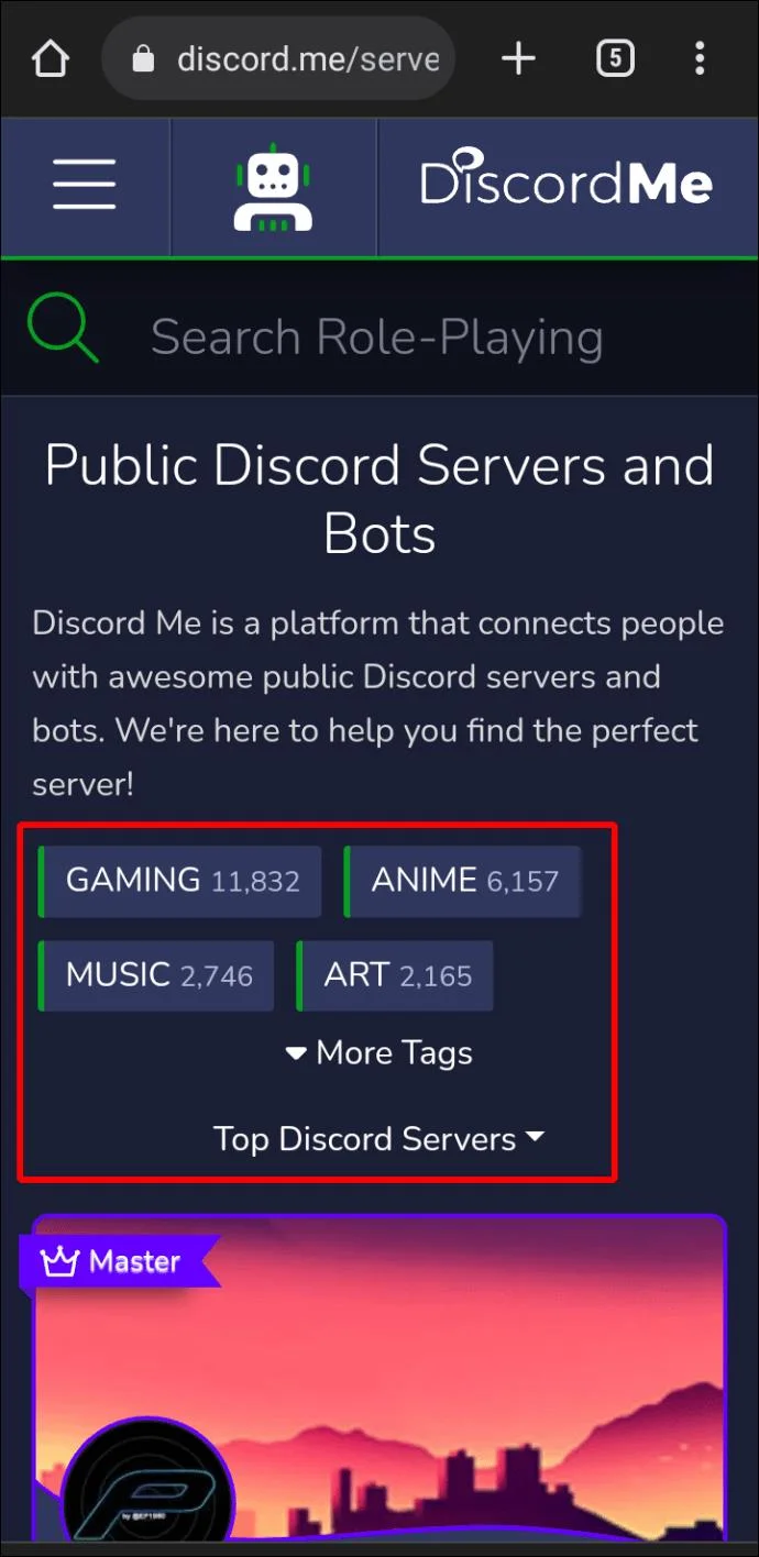 چگونه سرورهای Discord را در رایانه شخصی یا دستگاه تلفن همراه پیدا کنیم