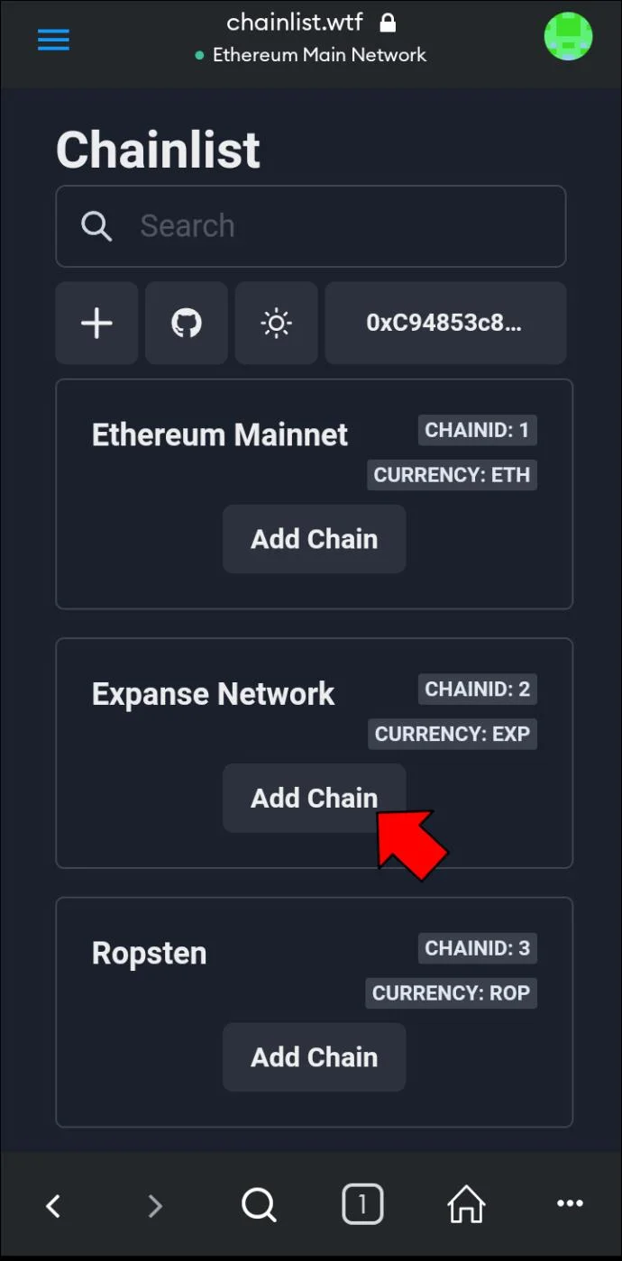 چگونه یک شبکه را از MetaMask حذف کنیم