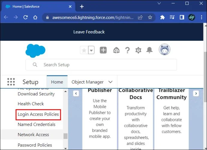 다른 사용자로 Salesforce에 로그인하는 방법