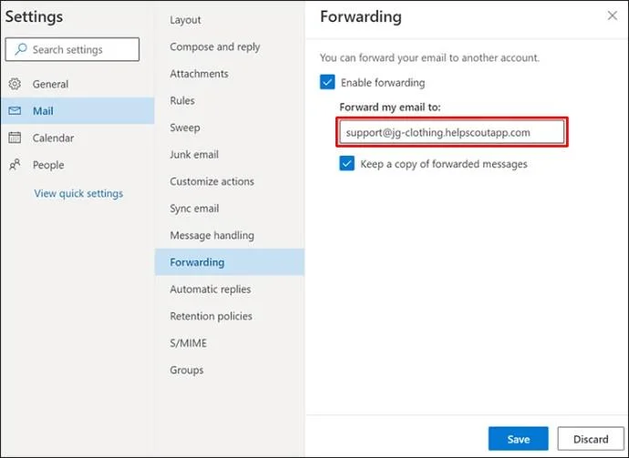 نحوه ورود به چندین حساب Outlook