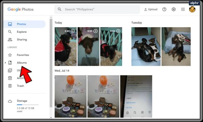 نحوه تغییر Google Photos به یک حساب دیگر
