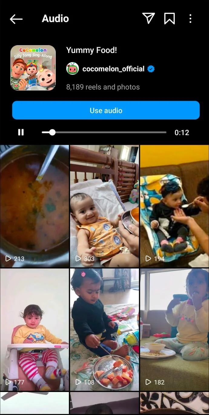 De beste Instagram Reels-nummers